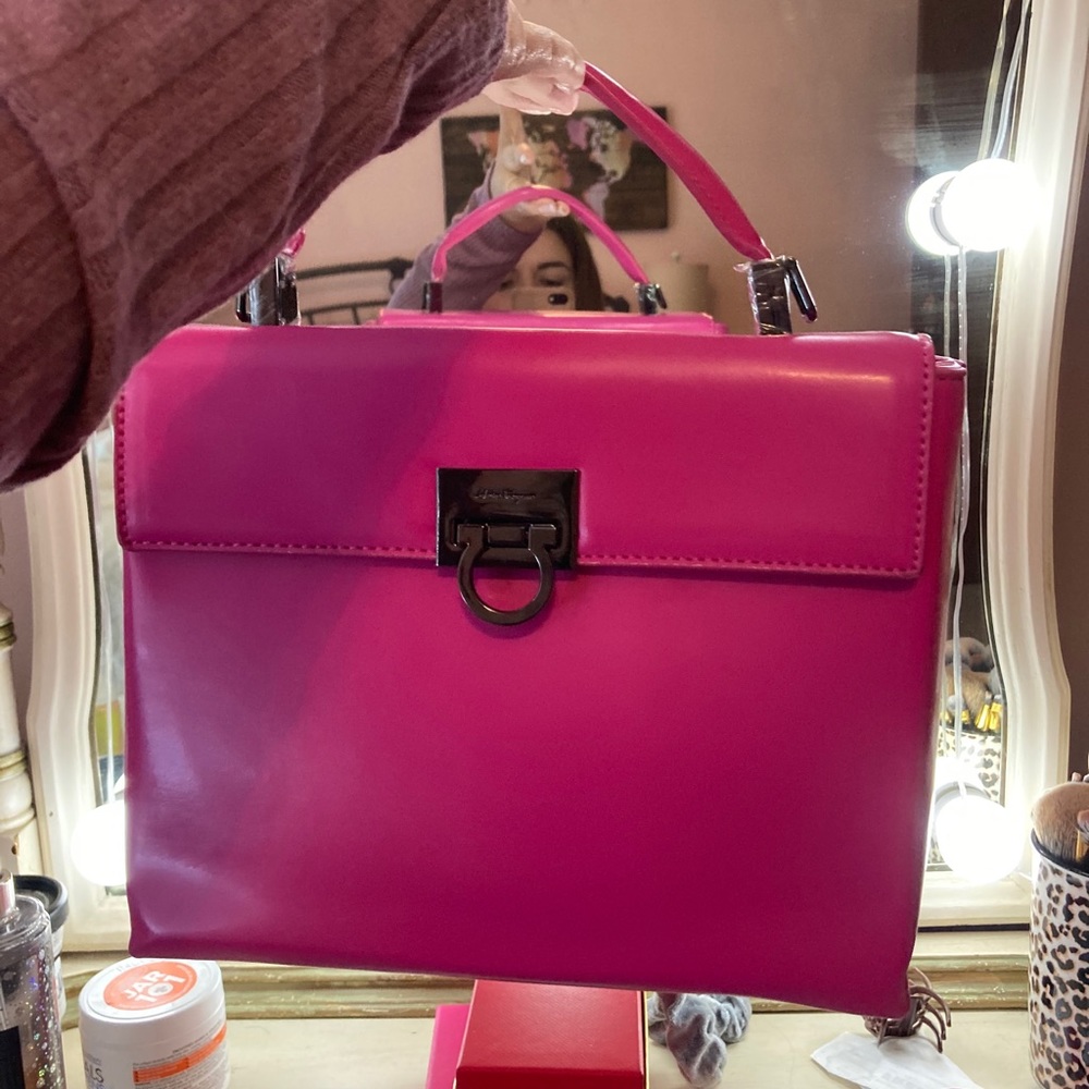 Salvatore Ferragamo pink purse